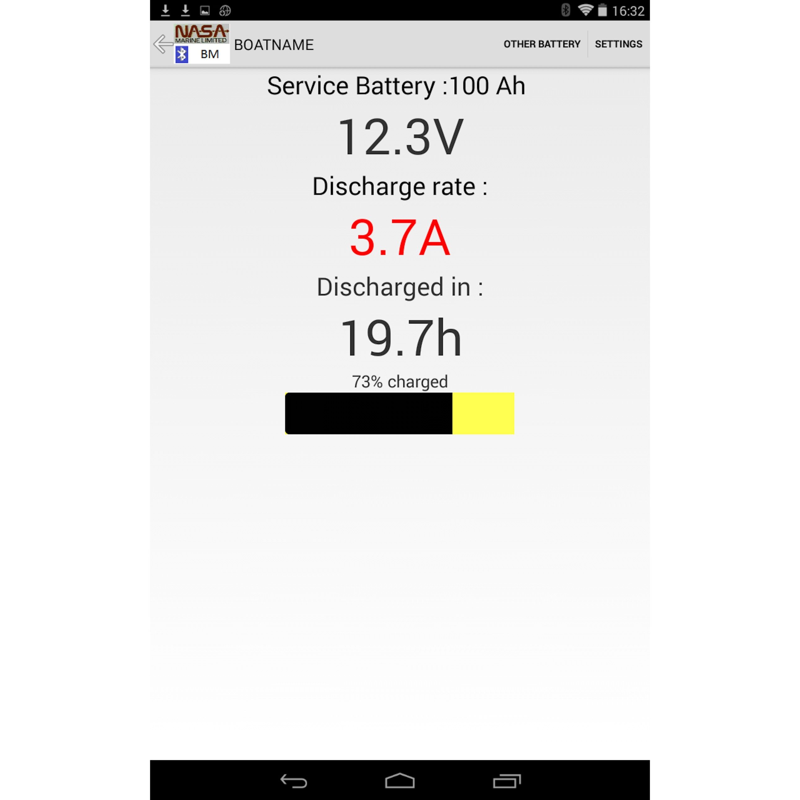 BM-1 Bluetooth Battery Monitor BM-1 Bluetooth Battery Monitor
