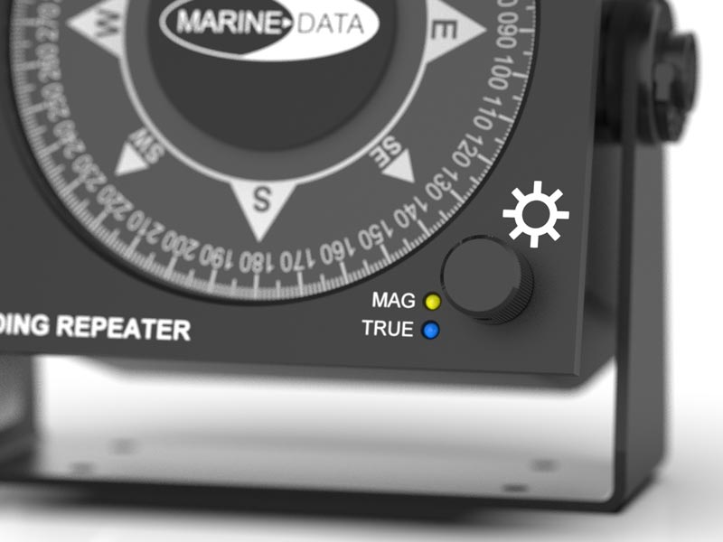 MD77HRB Dial Compass Heading Repeater Display MD77HRB Dial Compass Heading Repeater Display